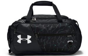 Полиэстеровая дорожная сумка малого размера унисекс черная Under Armour