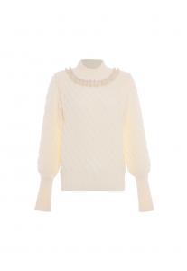 Свитер faina, Wool White