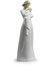 Фигурка A Mother's Embrage (31 x 10 см) Lladro, белый