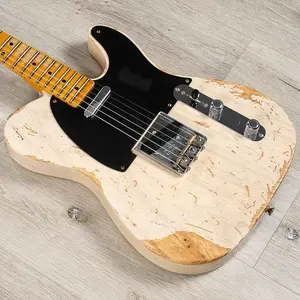 Гитара Fender Custom Shop S23 Limited Edition 1950 Double Esquire Heavy Relic, состаренный белый блонд