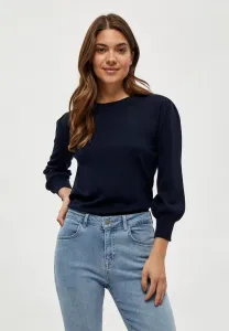 Вязаный джемпер mimersin Minus, Black Iris Solid