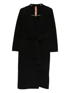 Пальто с поясом Glox, черный