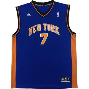 Adidas Синяя баскетбольная майка Men's Blue