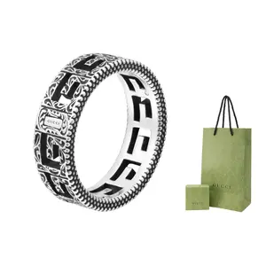 GUCCI Кольцо из стерлингового серебра 925 пробы Unisex