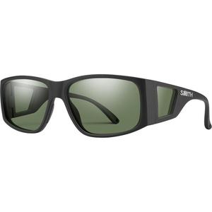 Солнцезащитные очки Smith Monroe Peak ChromaPop Smith, Matte Black/ChromaPop Polarized Gray Green