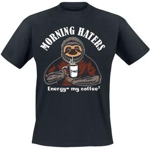 Футболка Funshirt Morning Haters, черный