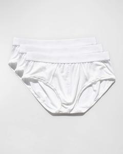 Мужские однотонные трусы Y-образной формы, комплект из трех штук Cdlp, белый