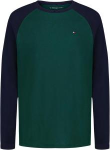 Футболка Tommy Hilfiger Boys с длинным рукавом и круглым вырезом, Raglan Rain Forest