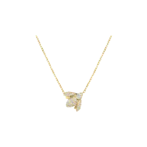 Подвеска Chaumet Bee my love из желтого золота с бриллиантами