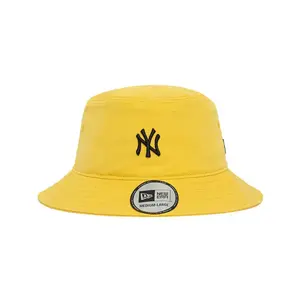 New Era Жёлтая унисекс панама из полиэстера, Yellow