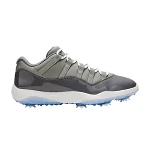 Бутсы Air Jordan Air Jordan 11 Low Golf 'Cool Grey' Sample, серый