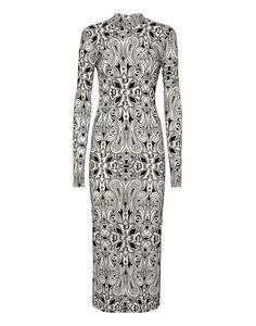 Платье из тюля с открытой спиной Gothic Plein Philipp Plein, Nudepink