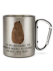 Кружка Сурок с надписью в серебре Mr. & Mrs. Panda