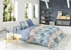 Пододеяльник Pierre Cardin SCOTT, синий, 144 нити, 150 x 230 см pierre cardin