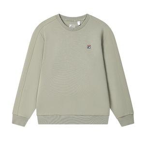 FILA Белый свитшот мужской светло-шалфейный