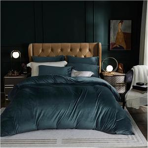 UOIO Комплект постельного белья UOIO из вельвета, хлопковый