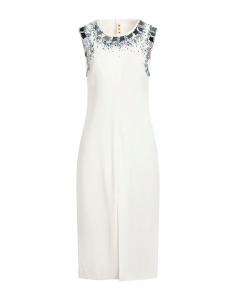 Платье миди Marni, кремовый