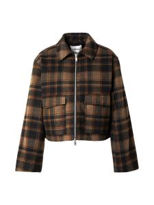 Демисезонная куртка Monki, Brown/Umbra