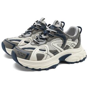 D:FUSE SCANDINAVIA D FUSE SCANDINAVIA Скандинавские нескользящие износостойкие легкие массивные кроссовки на низком ходу женские сине-серые, цвет Blue Gray