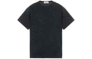 Футболка мужская черная Stone Island, черный