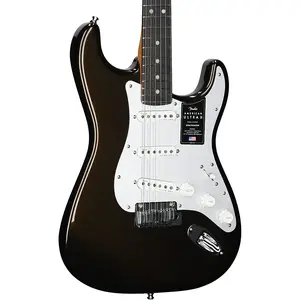 Электрогитара Fender American Ultra II Stratocaster, накладка грифа из черного дерева (с кейсом), цвет Texas Tea
