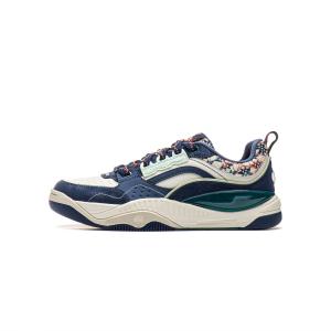 Антискользящие и износостойкие детские скейтборд-кроссовки с амортизацией Ivory/Deep Prussian Blue Kids' LINING YOUNG, айвори/темно-Simple синий