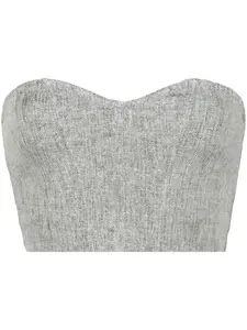 Топ с люрексом Forte Forte, синий