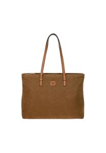 Сумка через плечо Life 35 см BRIC'S, цвет Camel