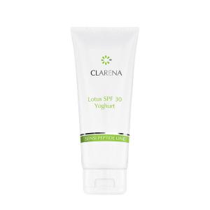 Clarena Lotus SPF30 Йогуртовый солнцезащитный крем 100 мл