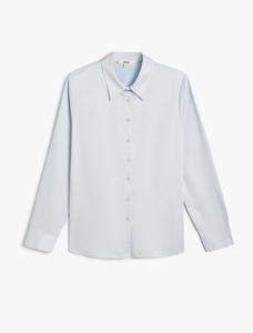 Блузка Koton, светло-синий