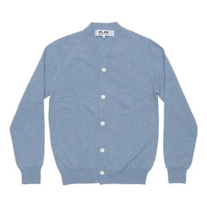 Топ COMME des GARCONS PLAY Pastel Series Sleeve Heart 'Blue'