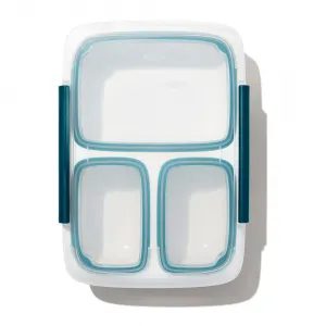 Герметик с 3 отделениями Pre&Go Oxo, прозрачный