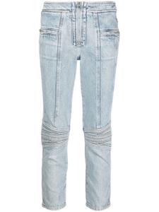 ISABEL MARANT укороченные джинсы с молниями, синий