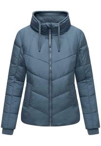 Пуховик LIEBESFEE Navahoo, сине-серый