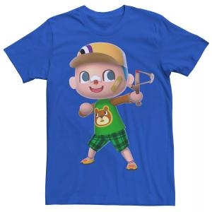 Мужская футболка Animal Crossing Villager с рогаткой Licensed Character
