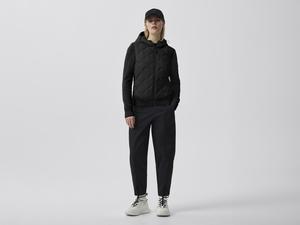 Худи Canada Goose HyBridge Quilted Knit, черный