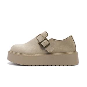 HUANQIU Туфли Birkenstock в стиле гладиатора из ПВХ для женщин, бежевые