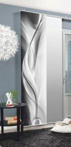 Раздвижная штора twentyfour Halifax, 60x245x0,5 см, серый