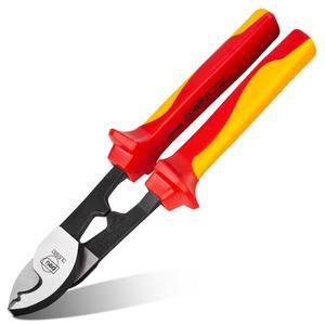 Deli 10-дюймовый нож для изолированного кабеля, плоскогубцы для зачистки изолированного кабеля DL515110