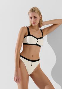 Верх бикини KARL LAGERFELD, черный