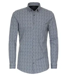 Деловая рубашка VENTI "Деловая рубашка VENTI принт", бирюзовый