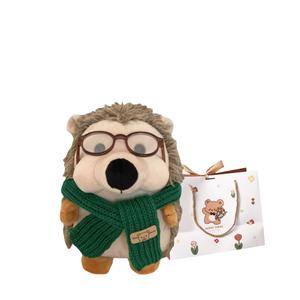 Плюшевая кукла Mr. Porcupine, высота 18 см OU DI PIG, зеленый