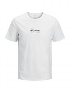 JJ Rebel Футболка 'JREBzaki' в белом цвете