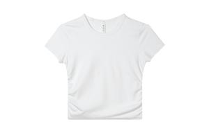 Футболка-кроп Lululemon, оттенок Lipstick Powder/LIPG