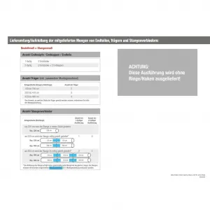 Карниз KROKUR Ø 16 мм, один ряд, длина по желанию, комплект для штор, удлиняемый, настенный монтаж, спираль, без колец Garesa, черный