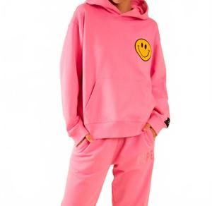 Худи Hendrix 100 вещей для счастья в розовом цвете Care Tucker