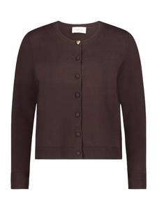 Вязаный кардиган Cartoon, коричневый
