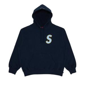 Толстовка Supreme S Logo Hooded Sweatshirt, Navy