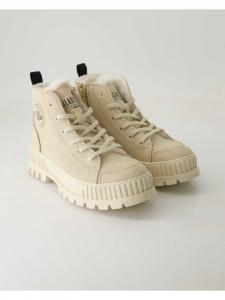 Palladium Зимние ботильоны бежевого цвета