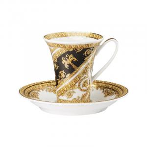 Rosenthal Versace I love Baroque Чашка для эспрессо/мокко 0,09 л с блюдцем, 2 предмета Rosenthal meets Versace, красочный